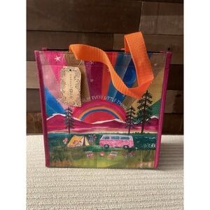 New Natural Life Insulated Lunch Bag 10in L x 4.25in W x 10in H